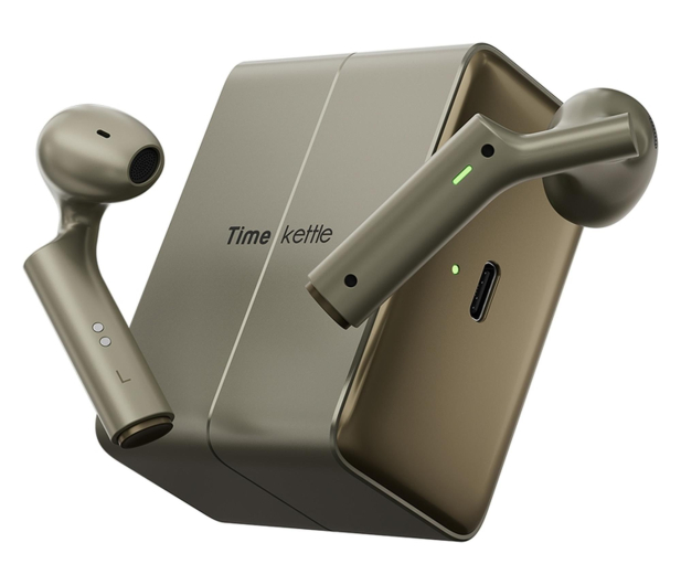 TimeKettle Słuchawki tłumaczące W4 Plus złote - 1600771 - zdjęcie